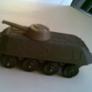 Модель боевой машины пехоты (БМП),  металл,  литье.