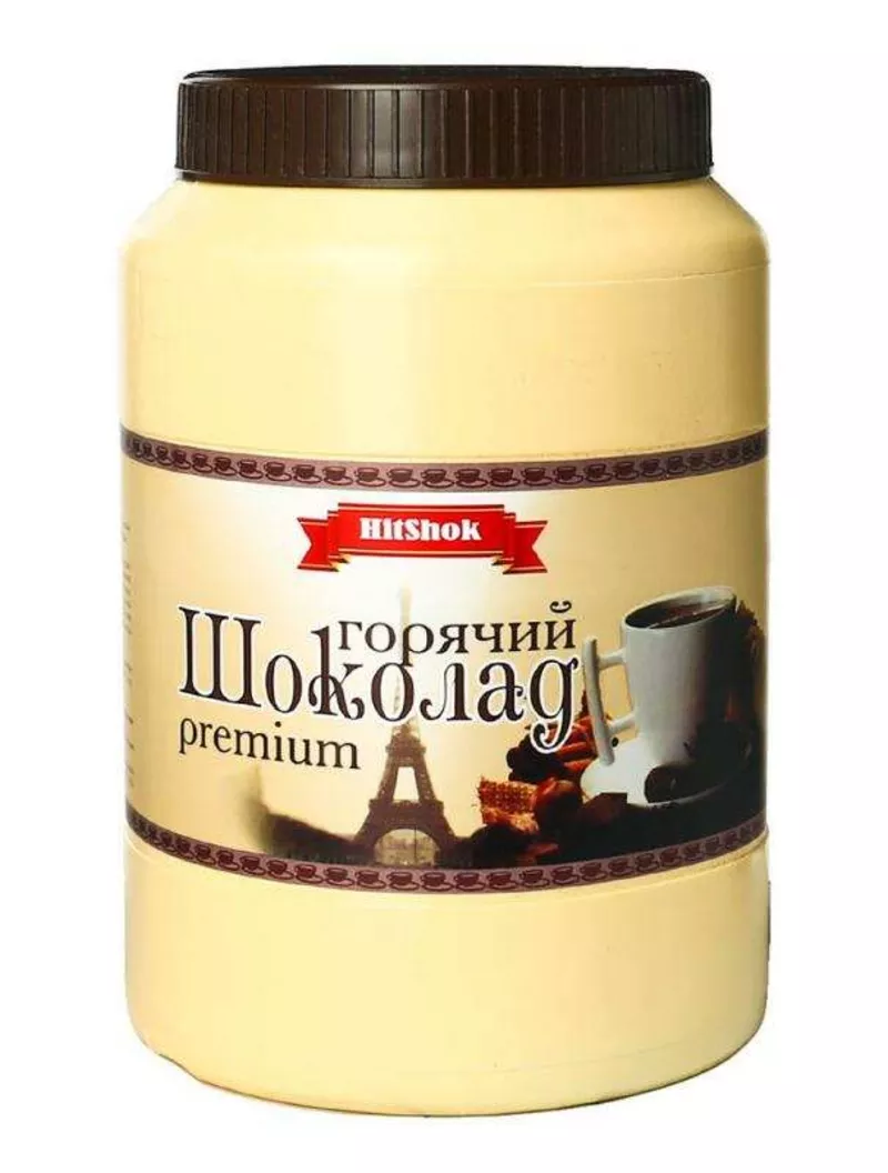 Горячий шоколад Hitshok Premium,  Elite,  Milk,  1000 г. 3