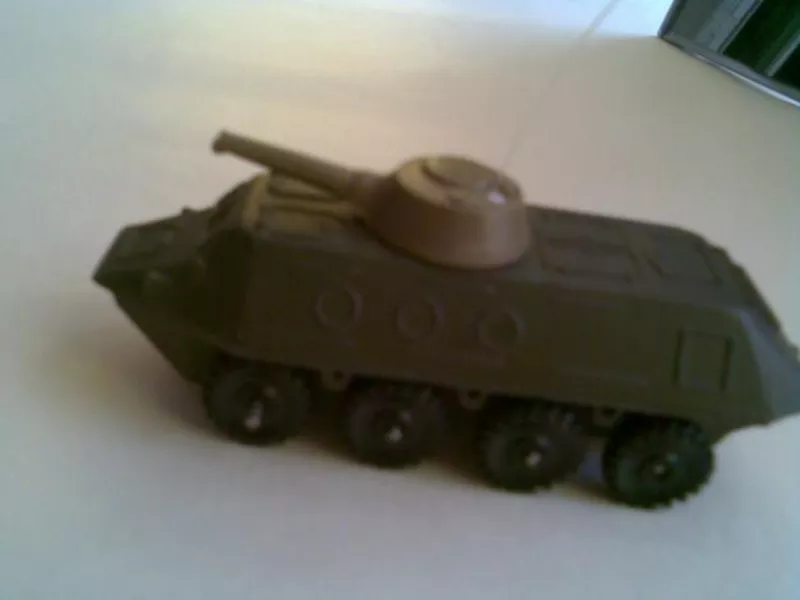 Модель боевой машины пехоты (БМП),  металл,  литье.